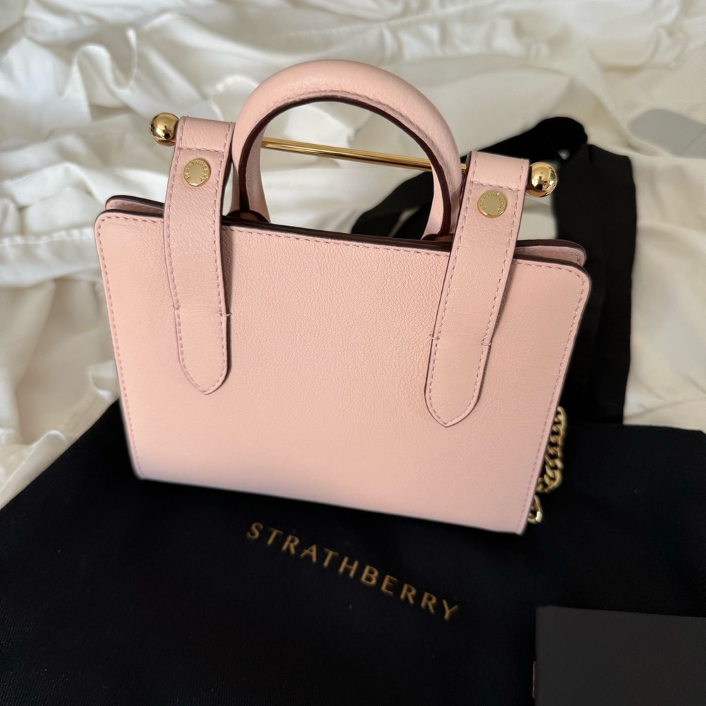🚫SOLD🚫 Strathberry Nano Tote - Soft Pink - Picture 4 of 7